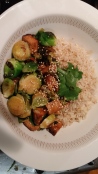 Brussels sprouts & Tofu