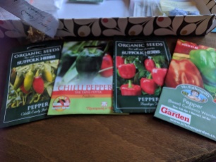 Peppers for sowing in February